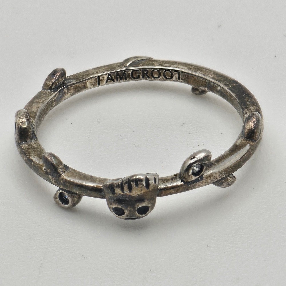 Pandora x Marvel Guardians of the Galaxy Groot Ring- Sterling Silver 925 Size 7
